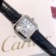 Top Replica Cartier Santos-Diamond Lover Watch Silver Dial Red Leather Strap (5)_th.jpg